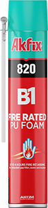 820 B1 Fire Rated PU Foam (straw)