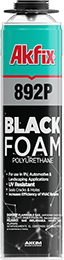 892P RV Black Pu Gun Foam