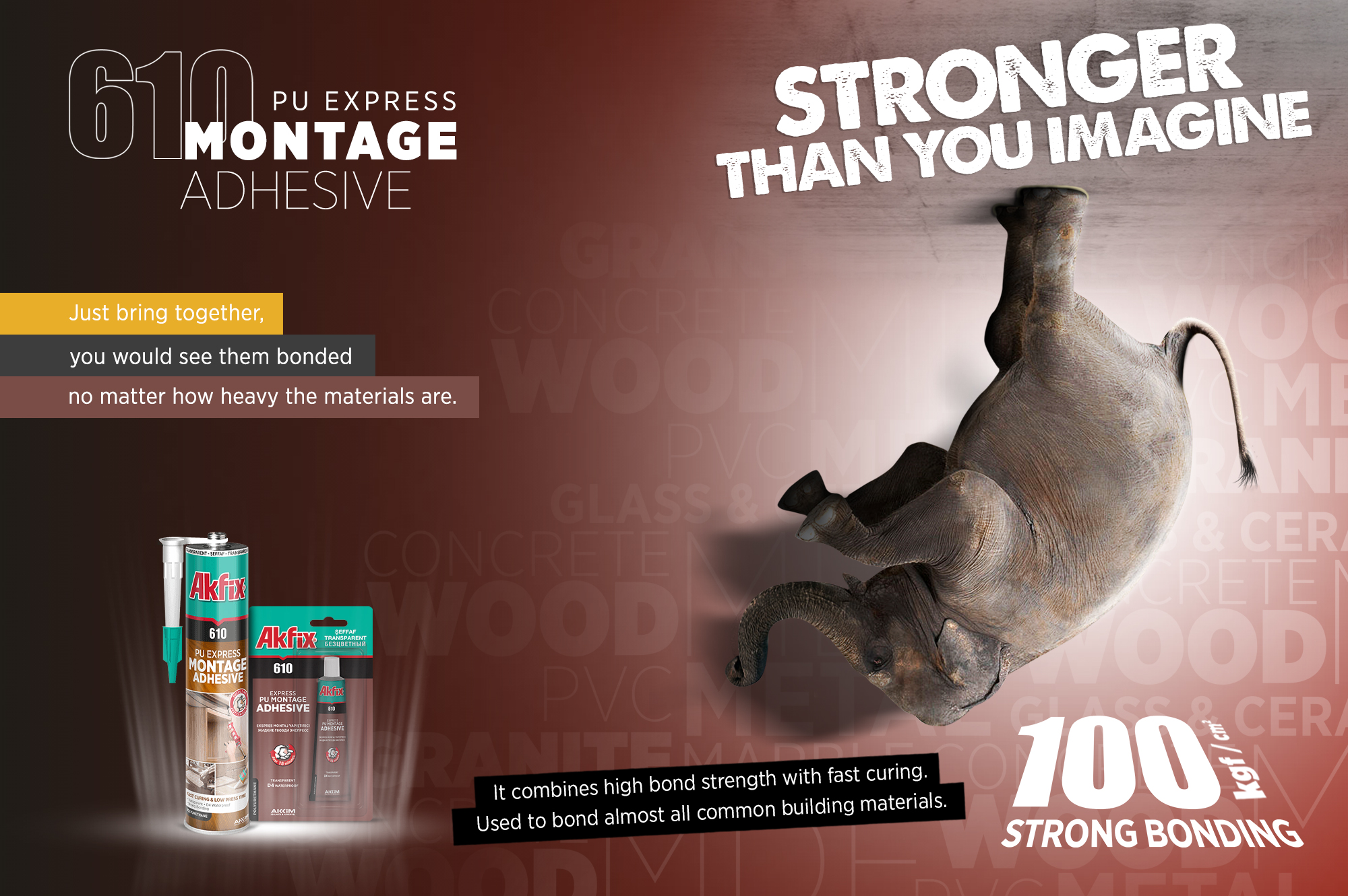610 PU Express Montage Adhesive